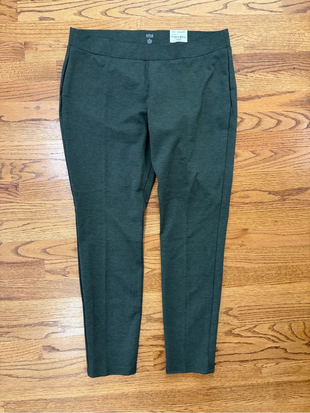 NWT Knit Ponte Pull-On Pants "Climbing Ivy" (XL)